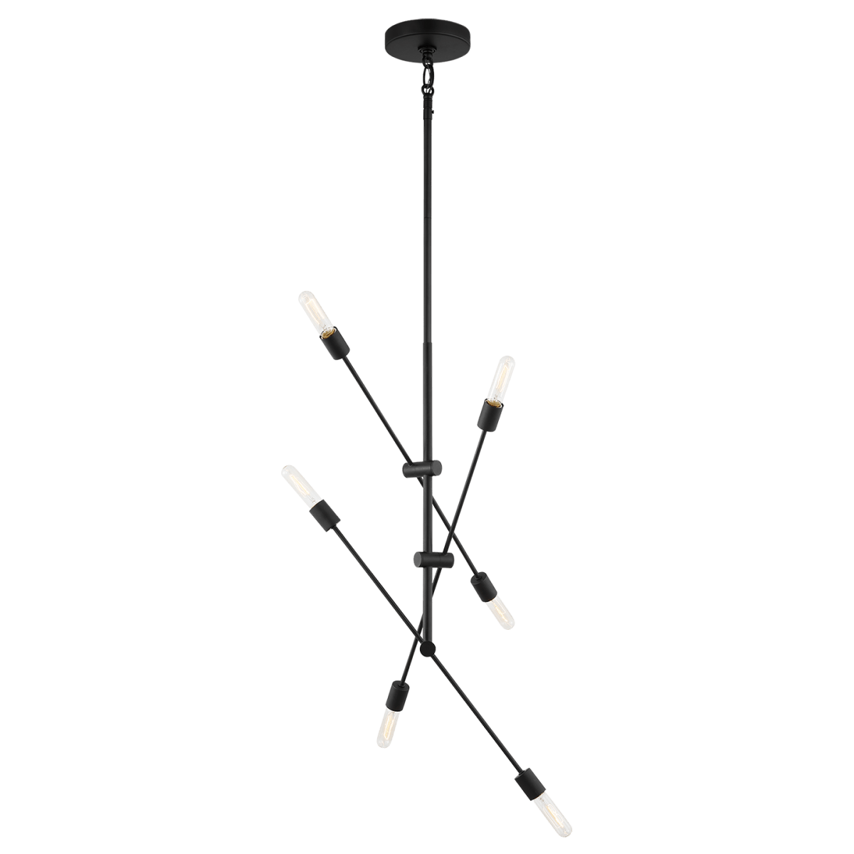 Chandelier Axis - Noir de minuit 40" by Visual Comfort Studio | Luminaires & cie