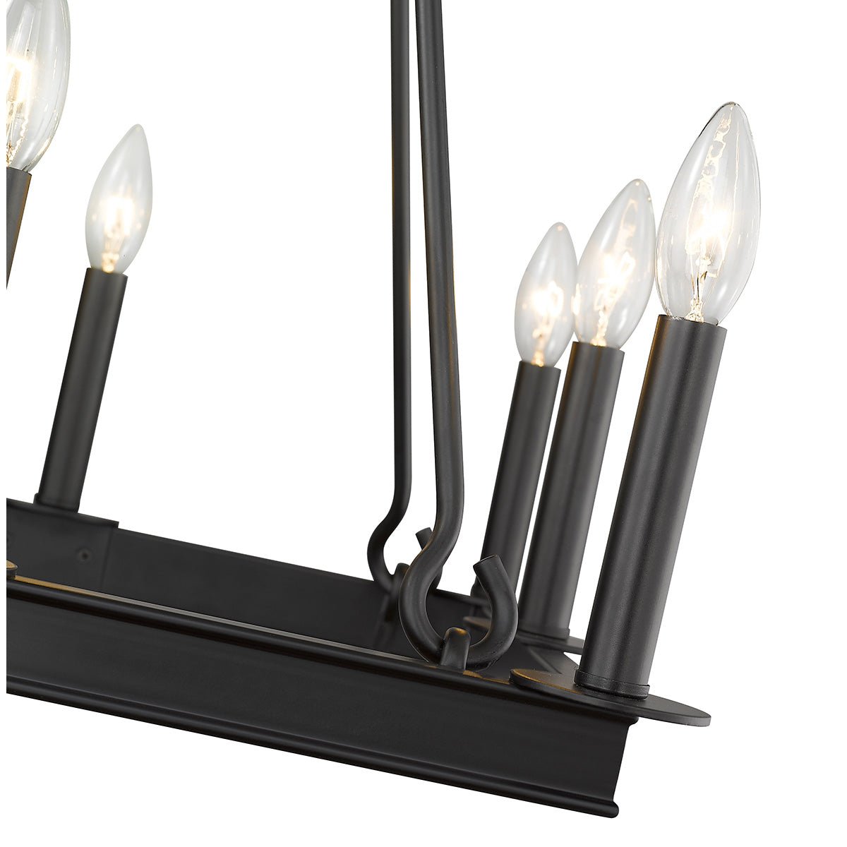 Chandelier Barclay - Noir mat 20" by Z - Lite | Luminaires & cie