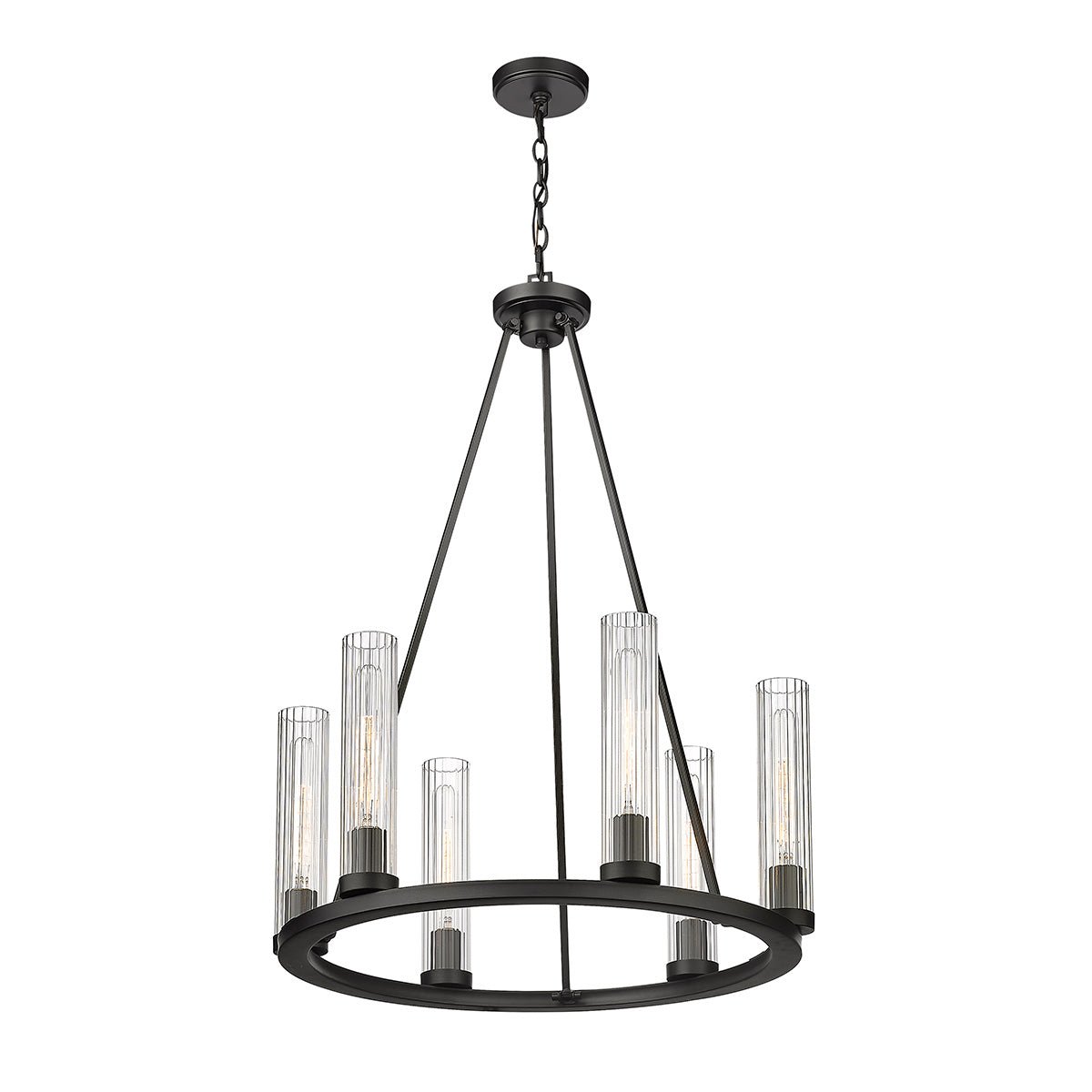 Chandelier Beau - Bronze 26" by Z - Lite | Luminaires & cie