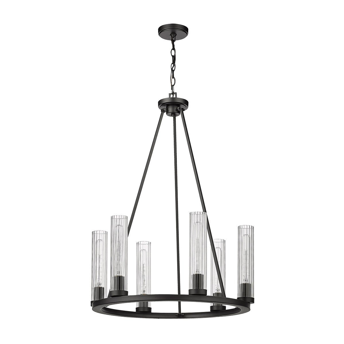 Chandelier Beau - Bronze 26" by Z - Lite | Luminaires & cie