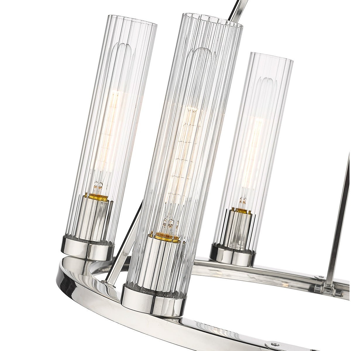 Chandelier Beau - Nickel poli 26" by Z - Lite | Luminaires & cie