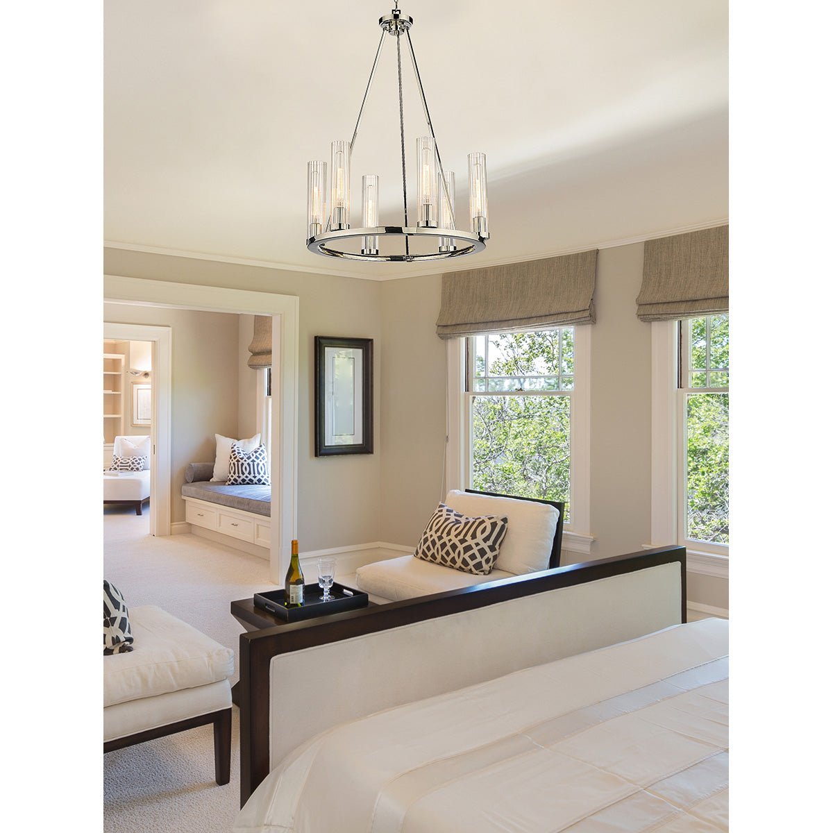 Chandelier Beau - Nickel poli 26" by Z - Lite | Luminaires & cie