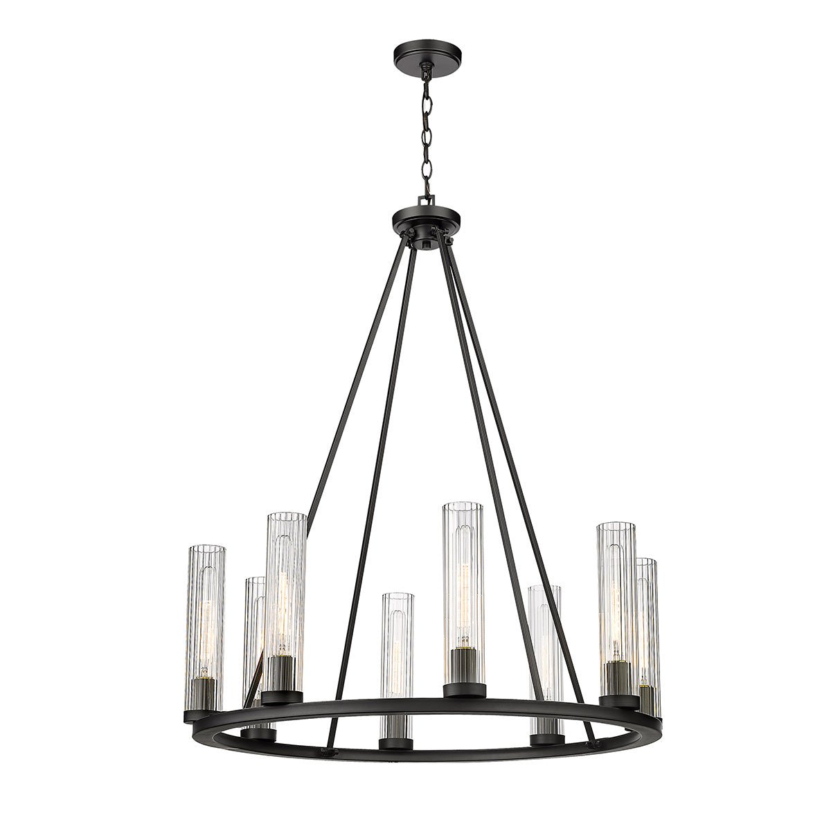 Chandelier Beau - Bronze 33" by Z - Lite | Luminaires & cie