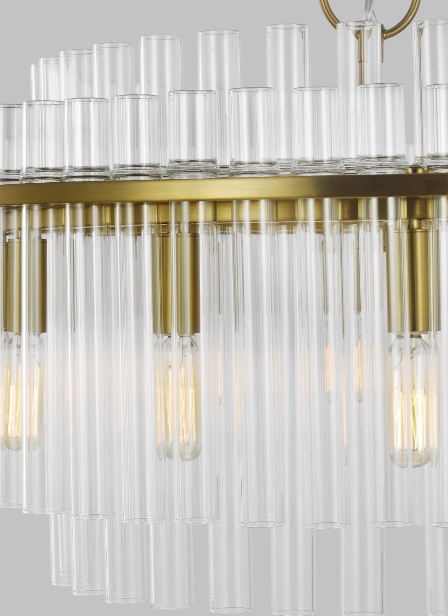 Chandelier Beckett - Laiton brûlé 24" by Visual Comfort Studio | Luminaires & cie