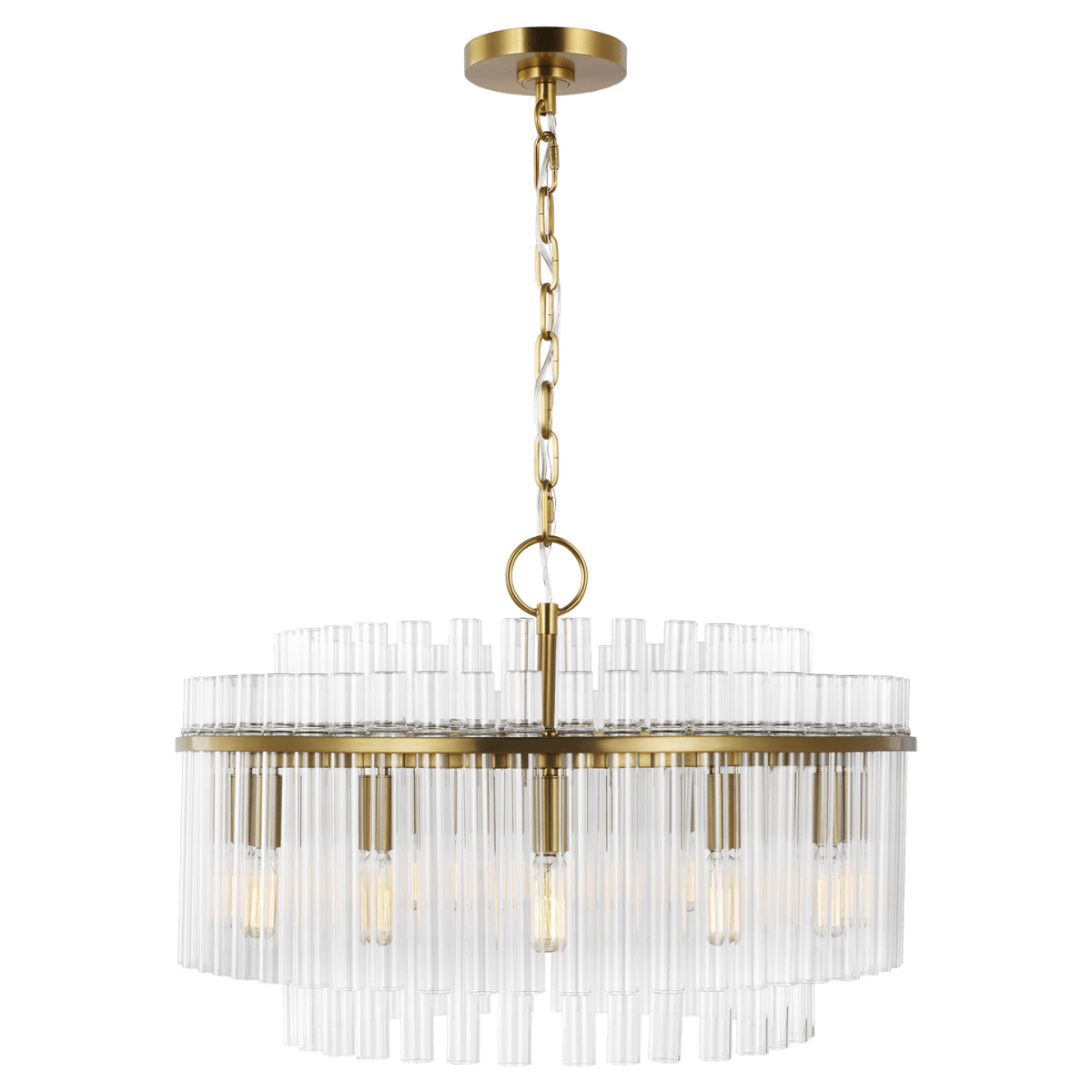 Chandelier Beckett - Laiton brûlé 24" by Visual Comfort Studio | Luminaires & cie