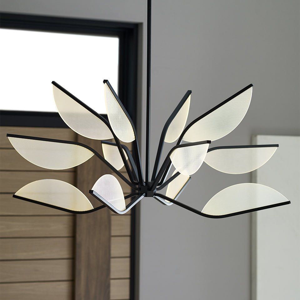 Chandelier Belterra - Noir mat 38" by Tech Lighting | Luminaires & cie