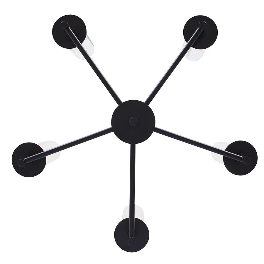 Chandelier Benson - Nickel brossé 23" by Canarm | Luminaires & cie