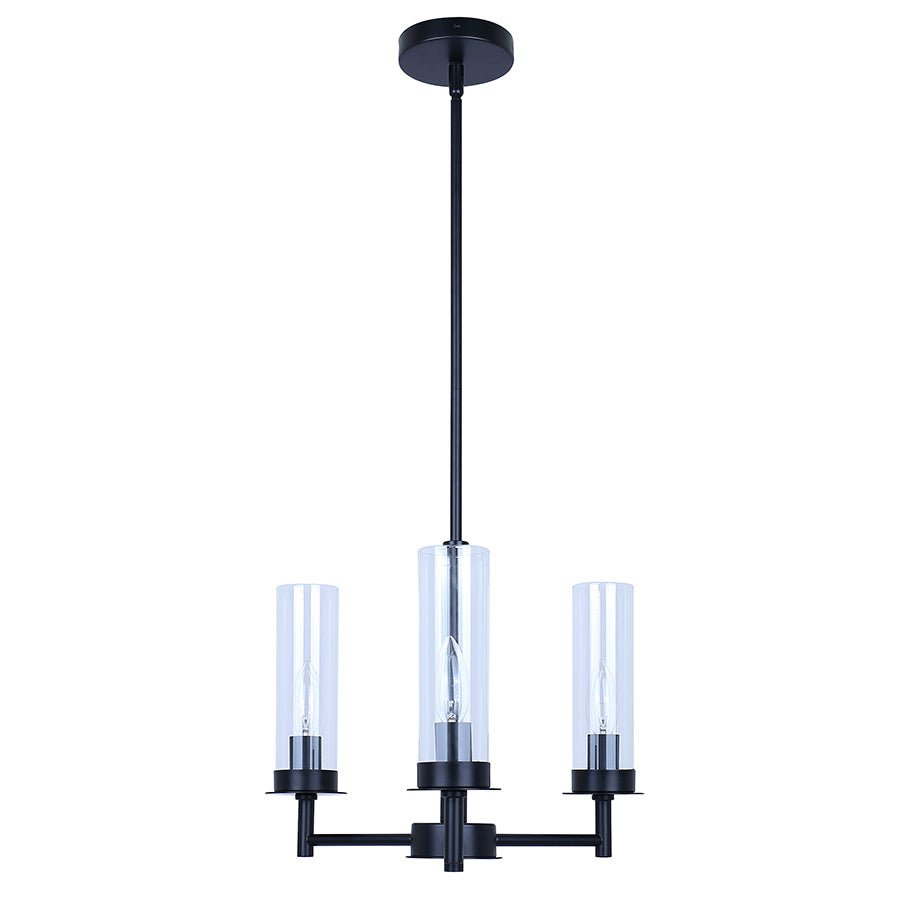 Chandelier Benson - Nickel brossé 23" by Canarm | Luminaires & cie