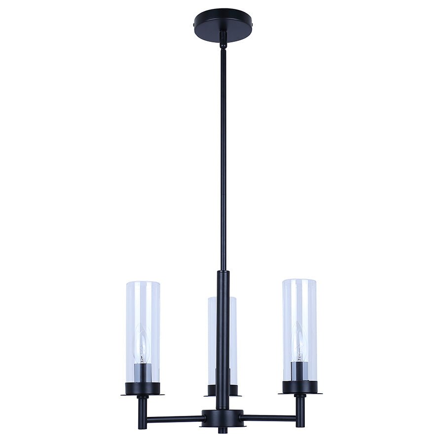 Chandelier Benson - Nickel brossé 23" by Canarm | Luminaires & cie