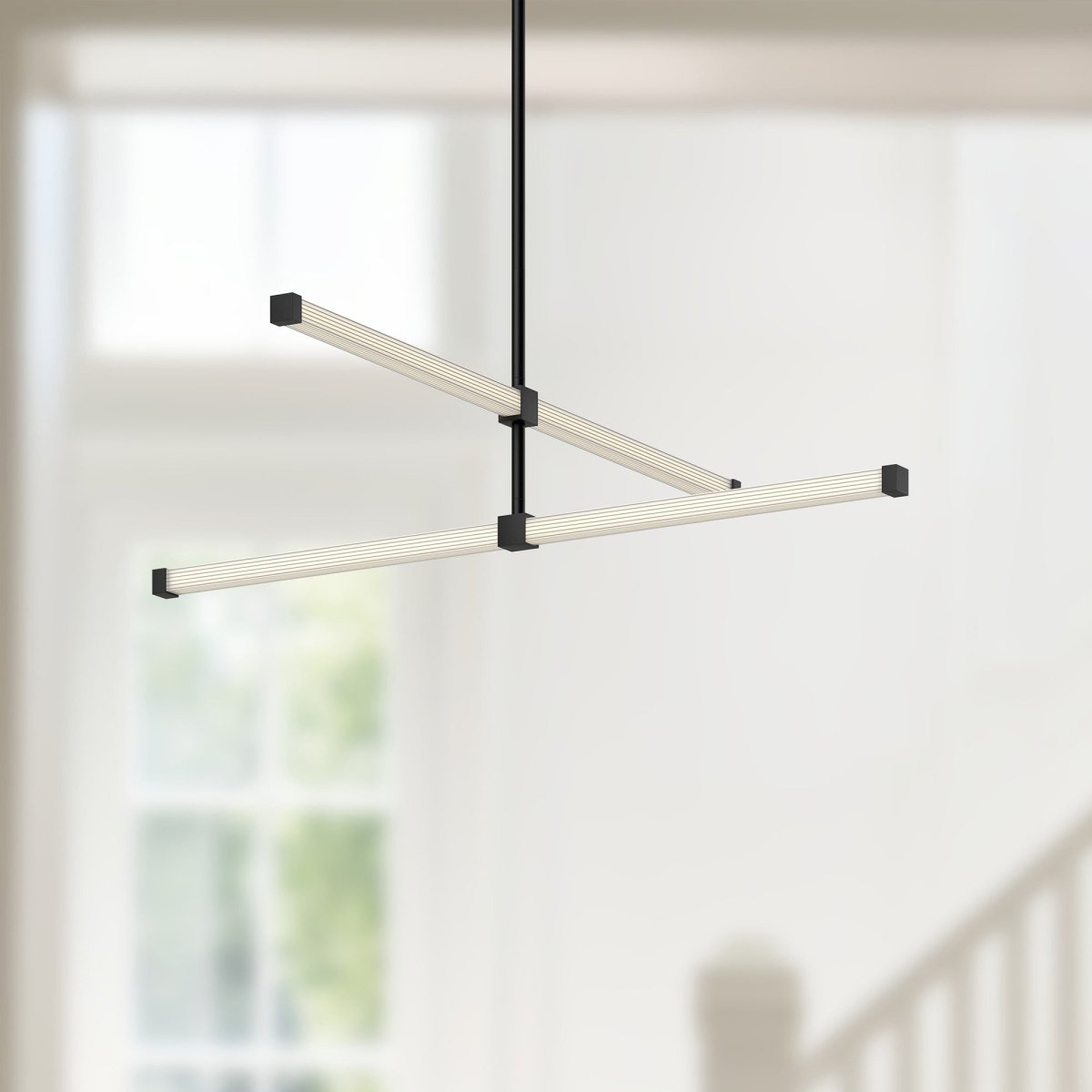 Chandelier Blade - Noir 1" by Kuzco Lighting | Luminaires & cie