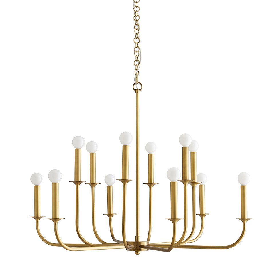 Chandelier Breck - Laiton Petit by Arteriors | Luminaires & cie