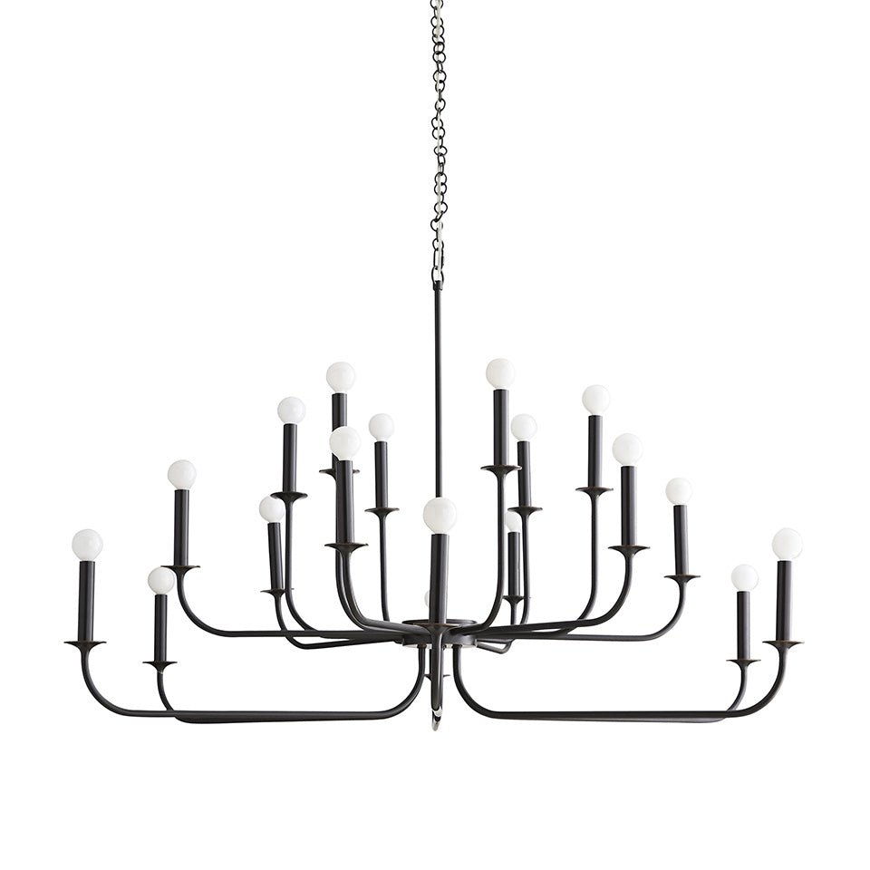 Chandelier Breck - Bronze Large by Arteriors | Luminaires & cie