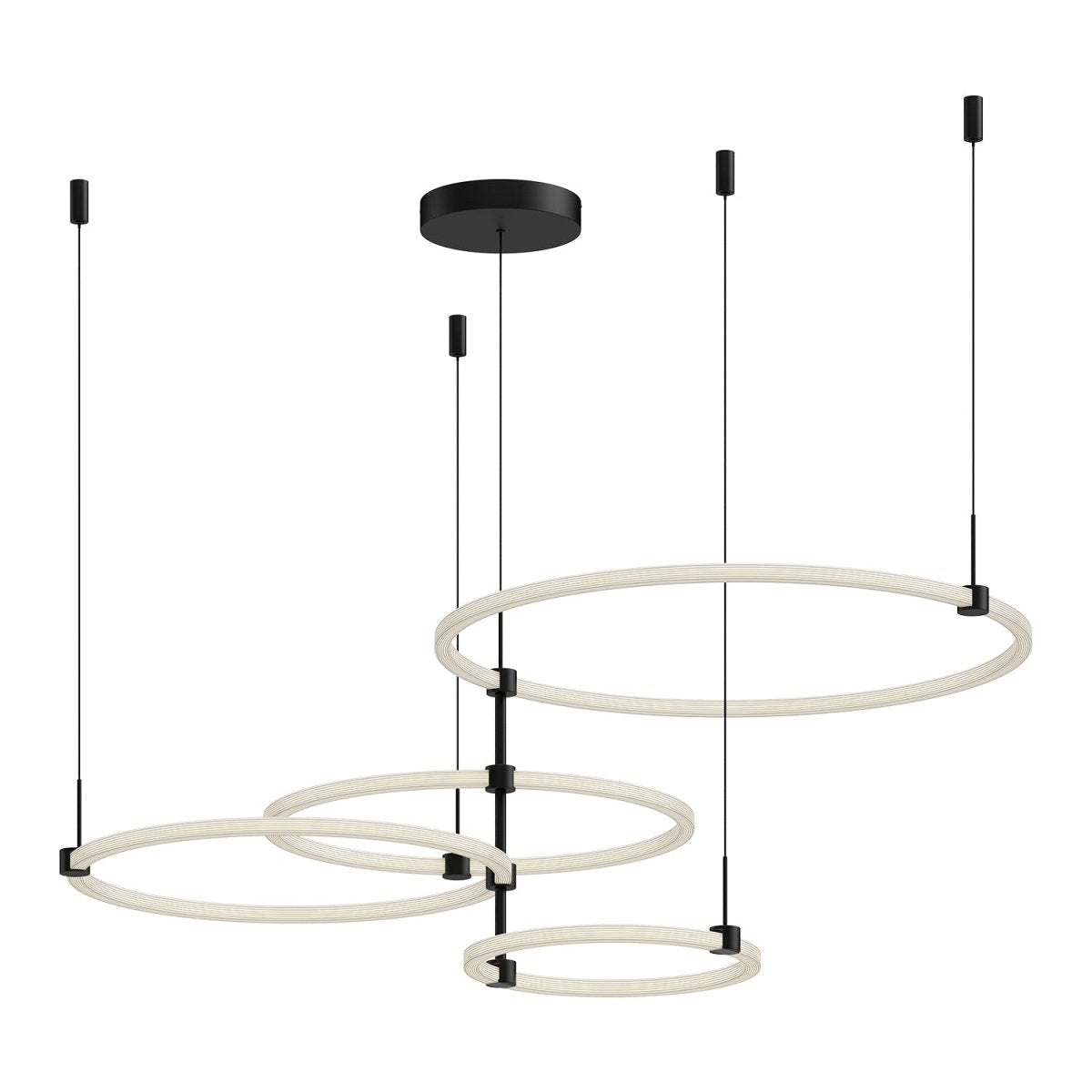 Chandelier Bruni - Noir by Kuzco Lighting | Luminaires & cie