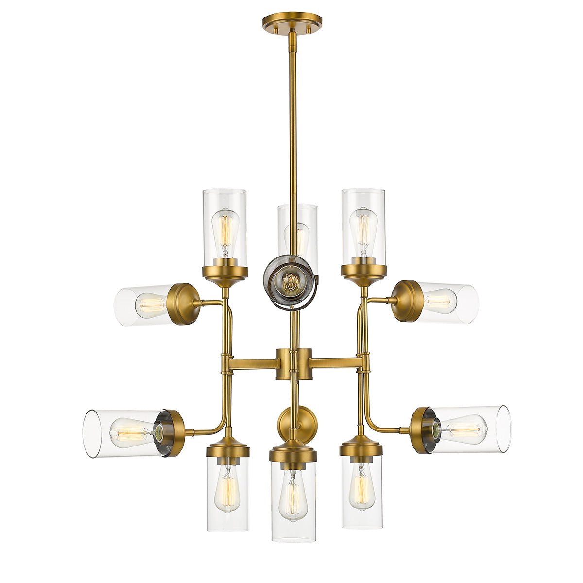 Chandelier Calliope - Laiton de fonderie 36" by Z - Lite | Luminaires & cie