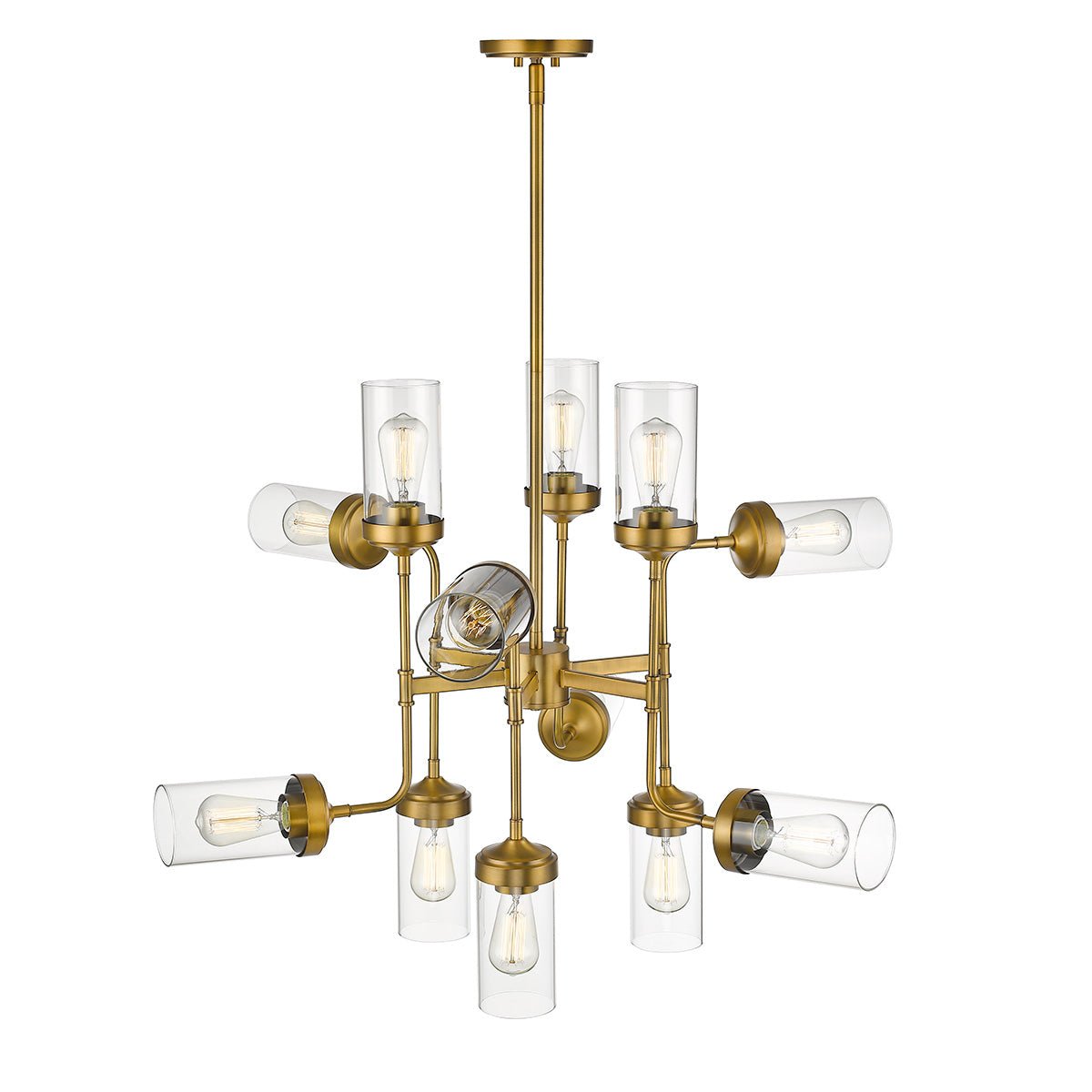 Chandelier Calliope - Laiton de fonderie 36" by Z - Lite | Luminaires & cie