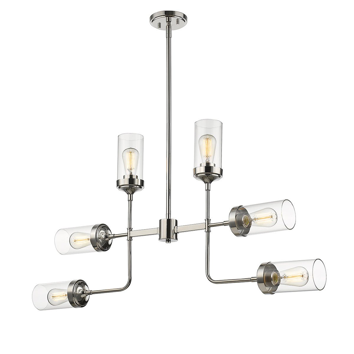 Chandelier Calliope - Nickel poli 41 1/2" by Z - Lite | Luminaires & cie