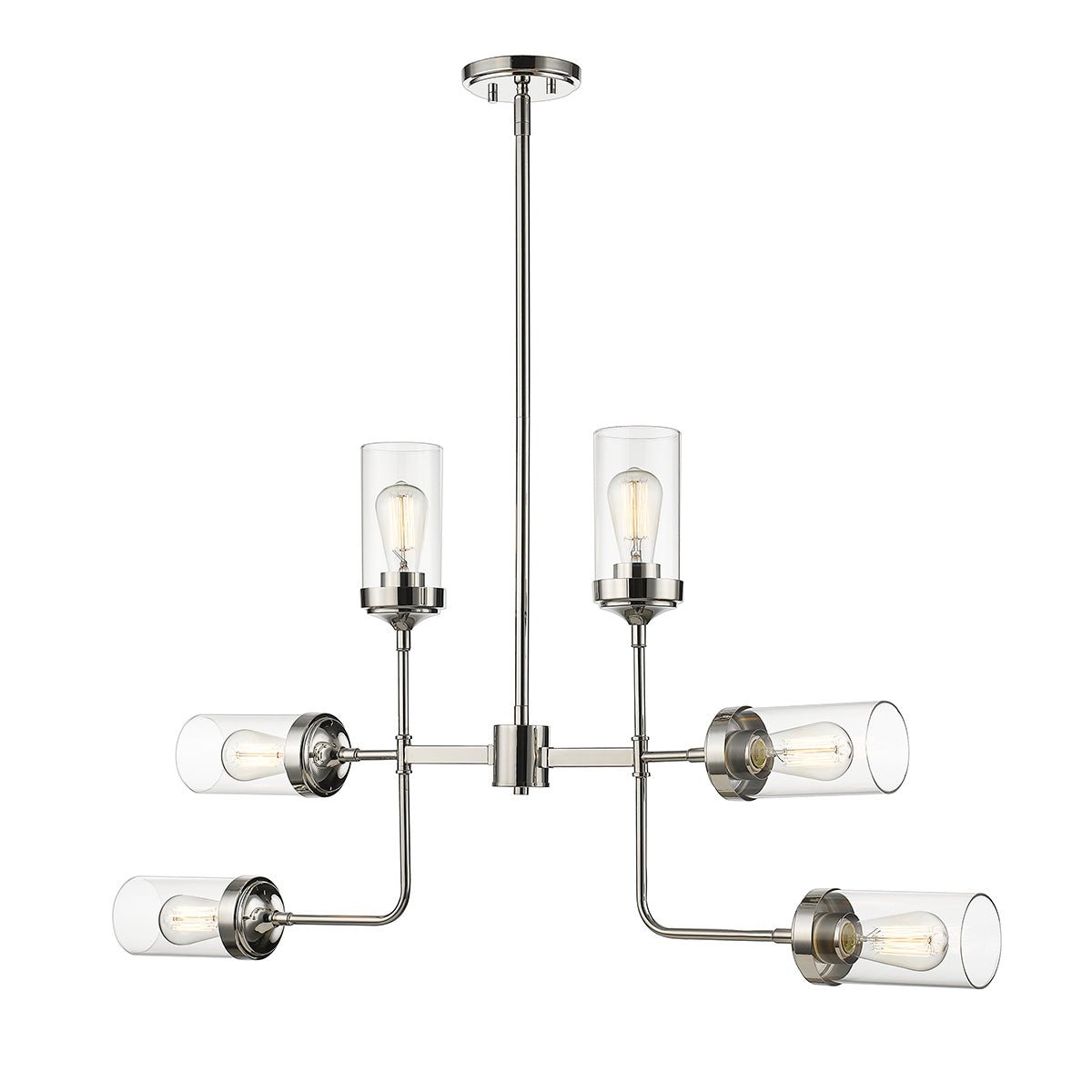 Chandelier Calliope - Nickel poli 41 1/2" by Z - Lite | Luminaires & cie