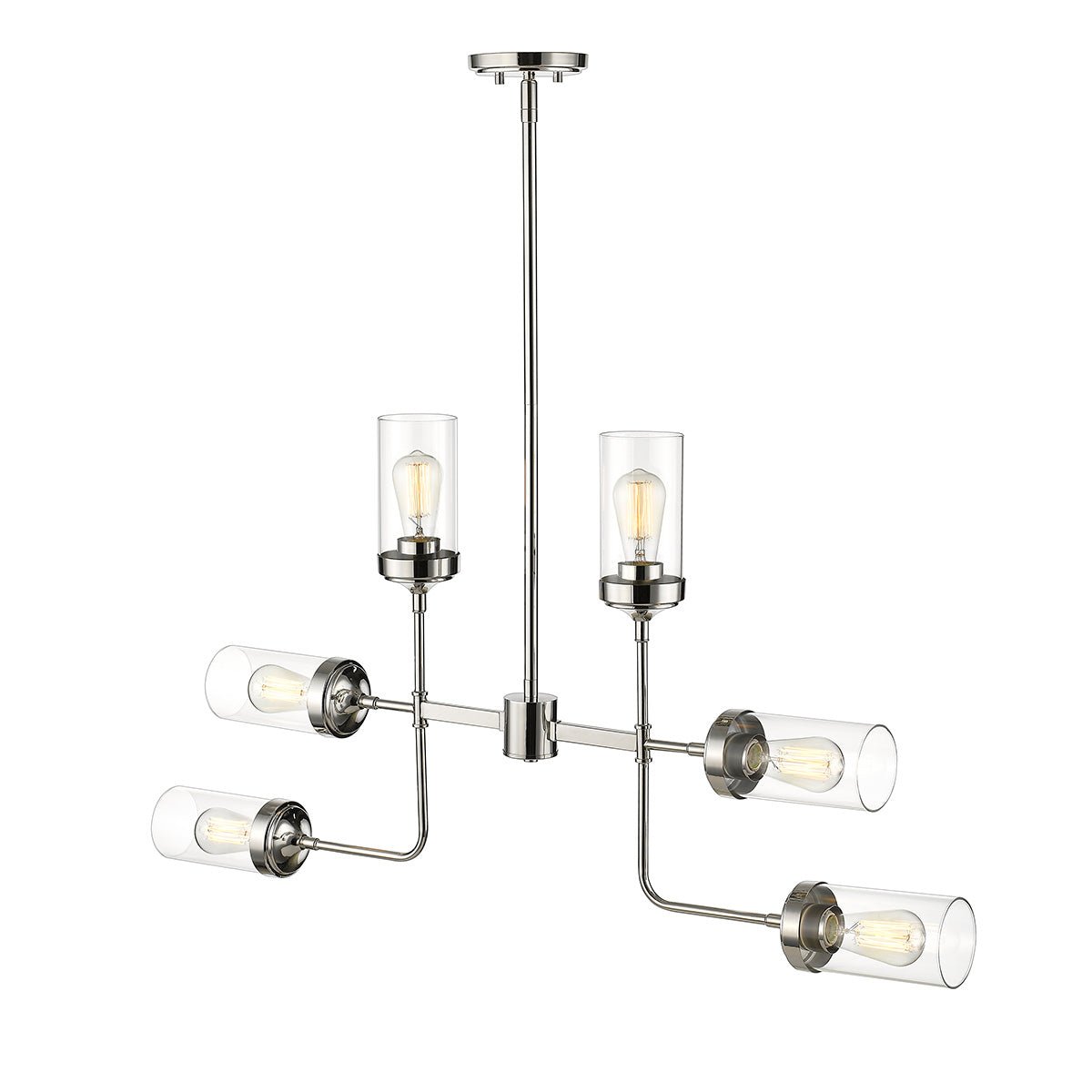 Chandelier Calliope - Nickel poli 41 1/2" by Z - Lite | Luminaires & cie