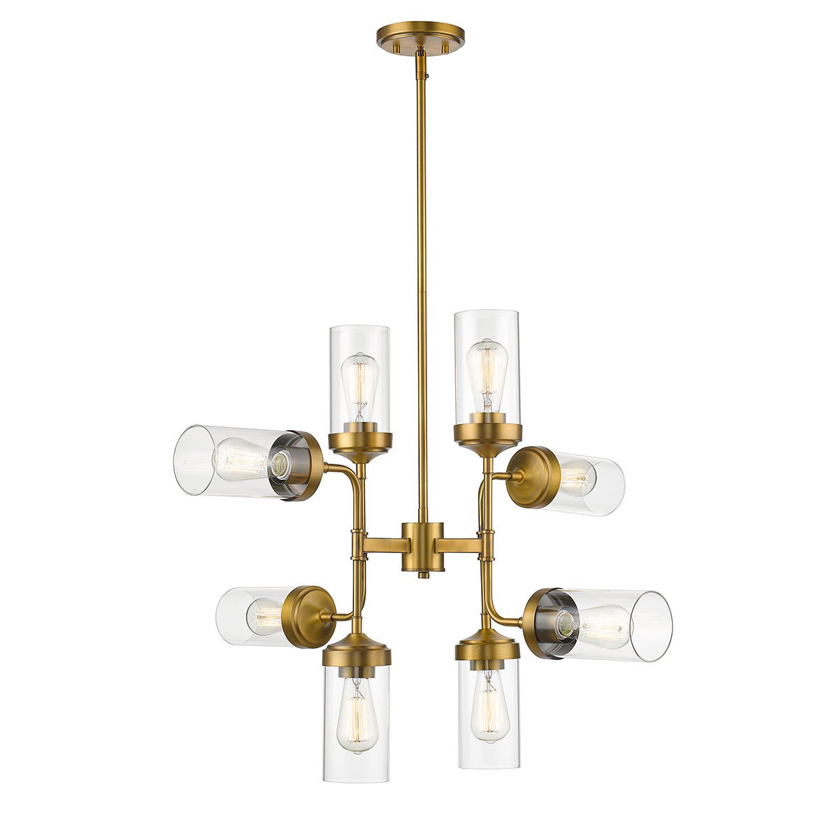 Chandelier Calliope - Laiton de fonderie 32" by Z - Lite | Luminaires & cie