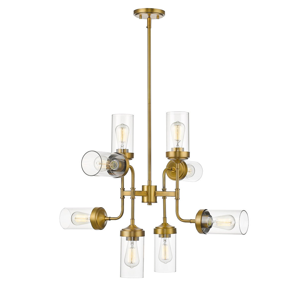 Chandelier Calliope - Laiton de fonderie 32" by Z - Lite | Luminaires & cie