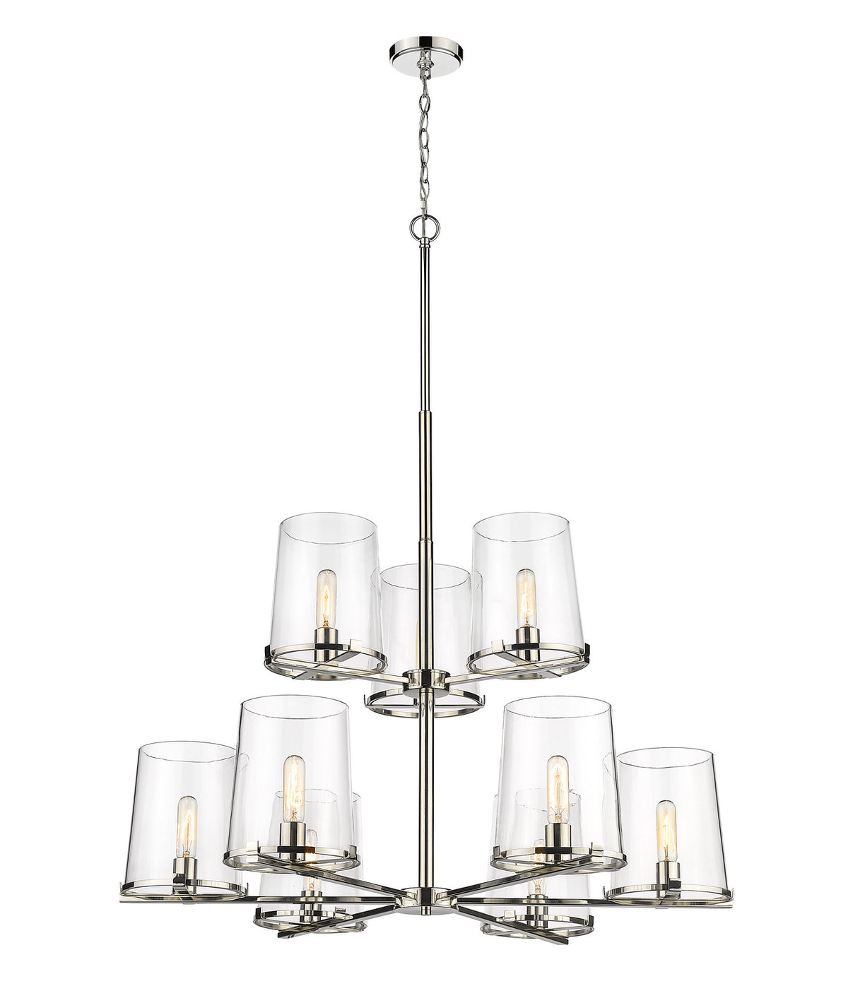 Lustre Callista Nickel poli, 38" – Z-Lite