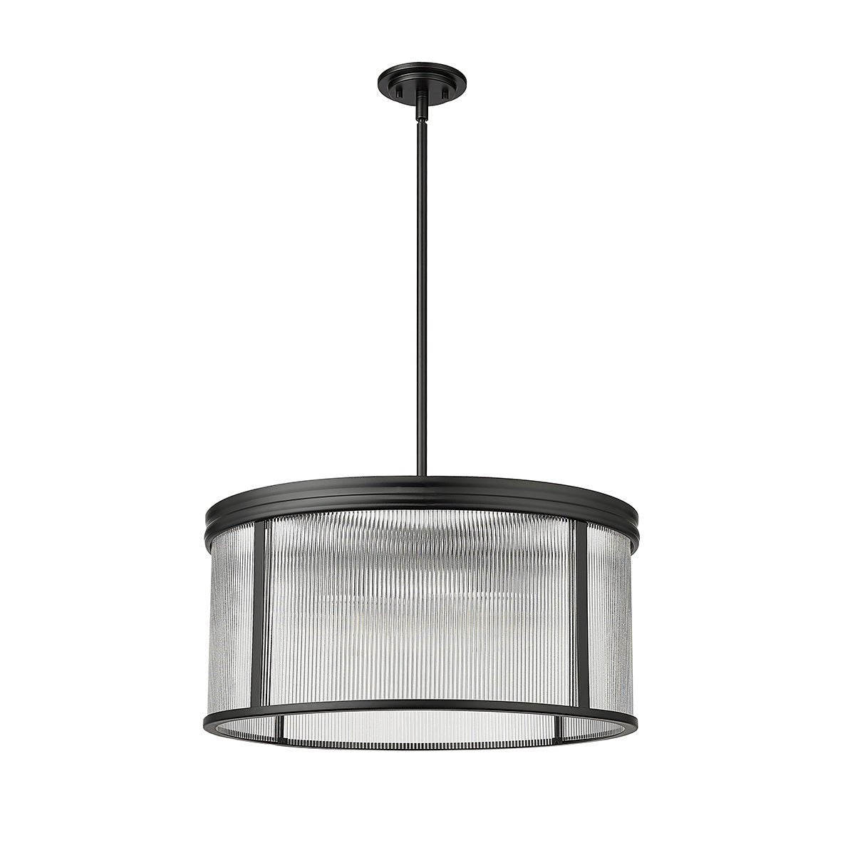Chandelier Carnaby - Noir mat by Z - Lite | Luminaires & cie