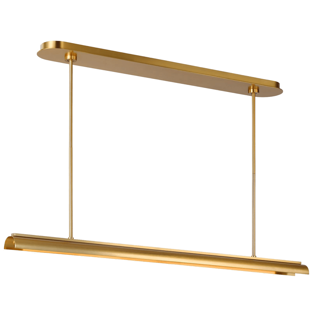 Chandelier Carson - Laiton brûlé 4 1/2" by Visual Comfort Studio | Luminaires & cie