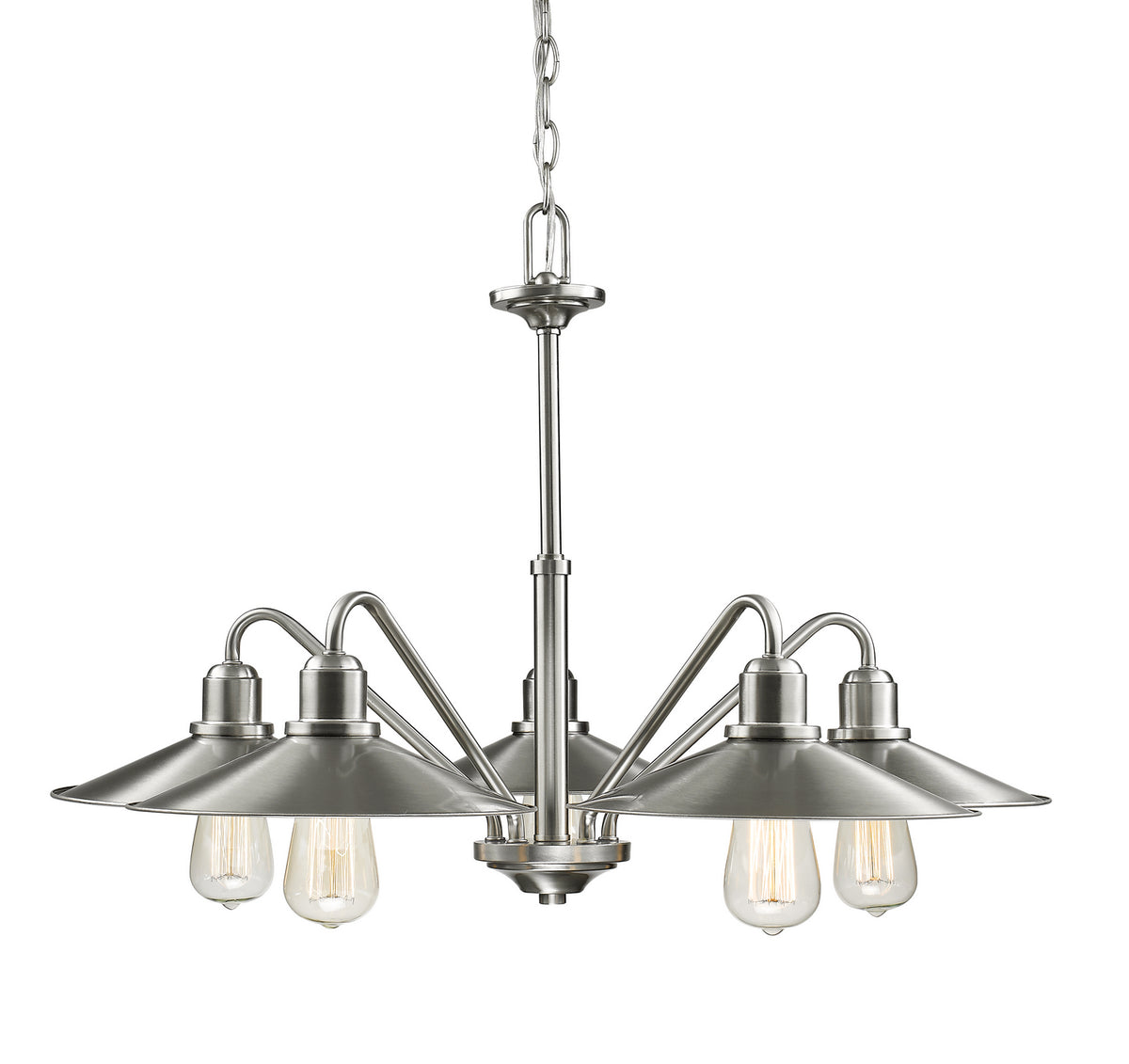 Lustre Casa Nickel brossé – Z-Lite