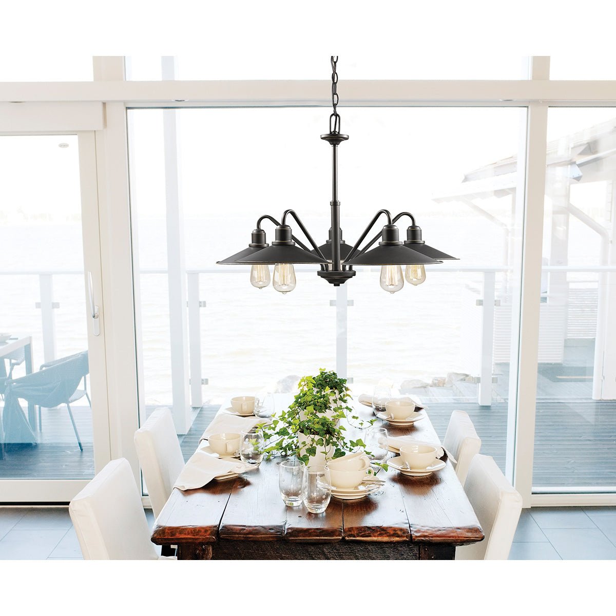 Chandelier Casa - Bronze ancien by Z - Lite | Luminaires & cie