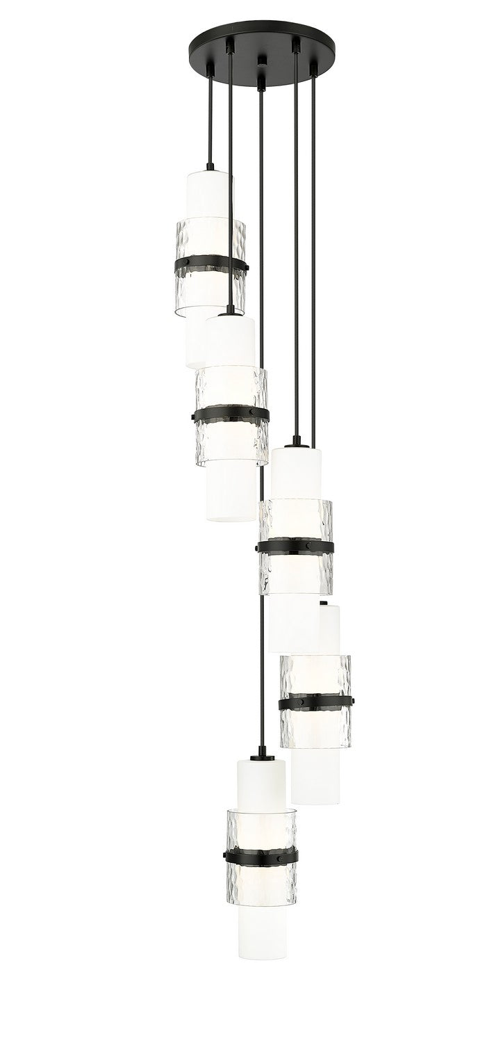 Lustre Cayden Noir mat, 12" – Z-Lite