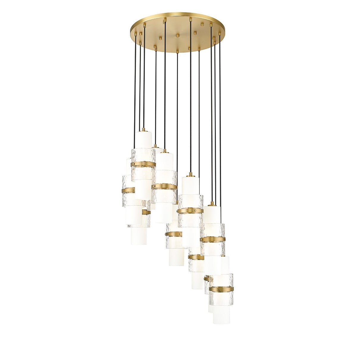 Chandelier Cayden - Or moderne 24" by Z - Lite | Luminaires & cie