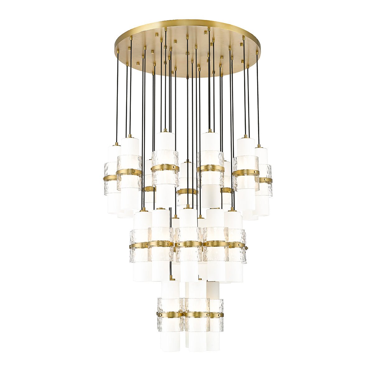 Chandelier Cayden - Or moderne 36" by Z - Lite | Luminaires & cie
