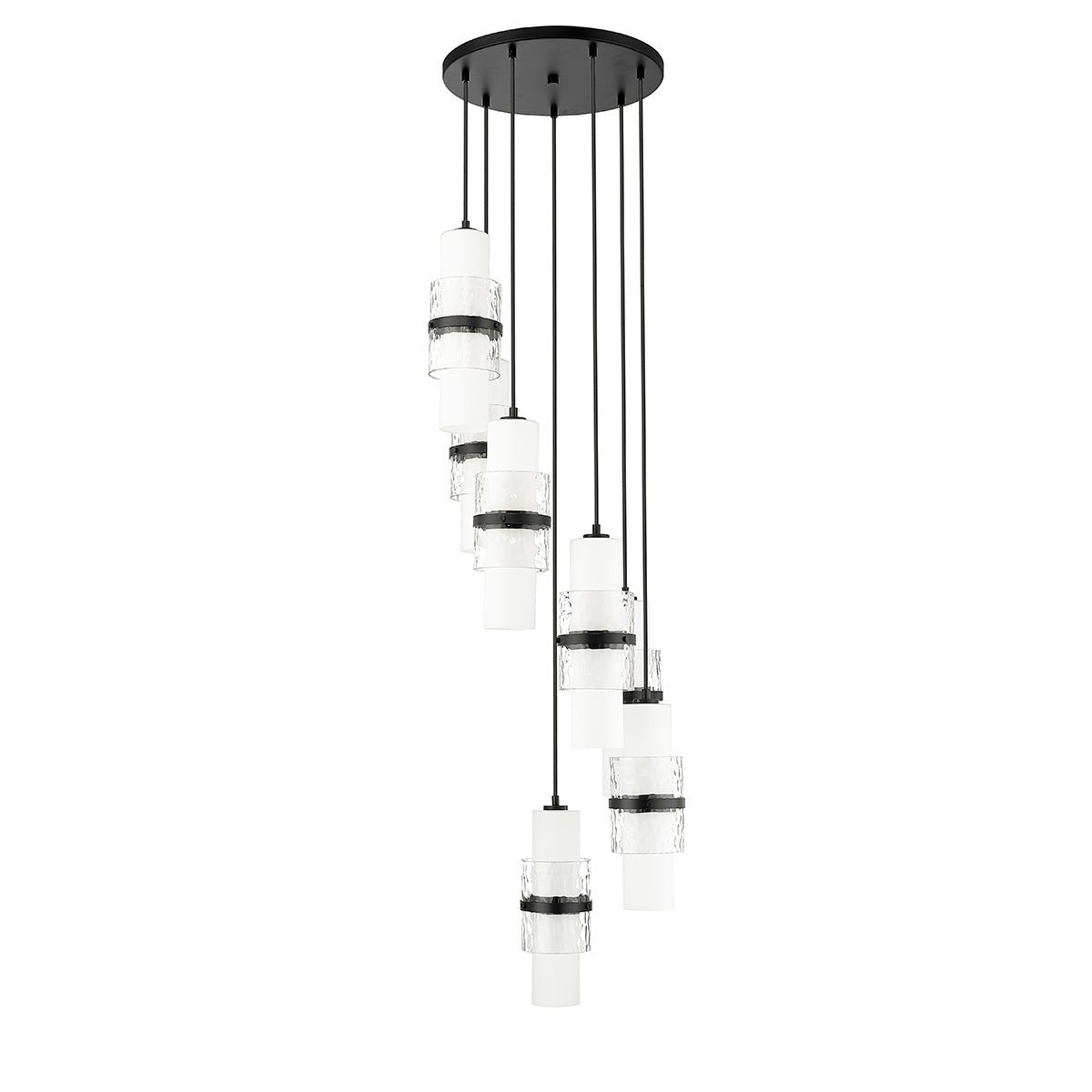 Chandelier Cayden - Noir mat 18" by Z - Lite | Luminaires & cie
