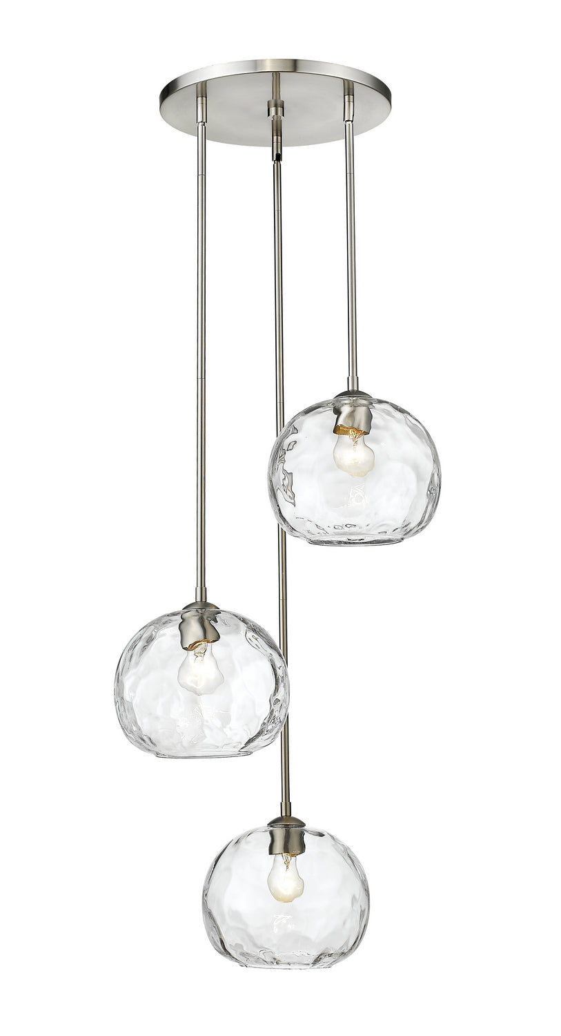Suspension multiple Chloe Nickel brossé – Z-Lite