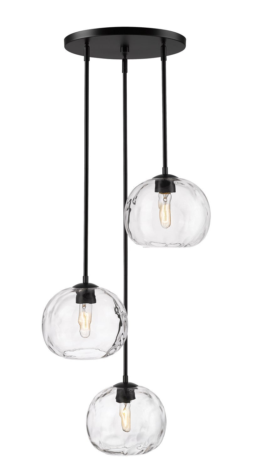 Suspension multiple Chloe Noir mat – Z-Lite