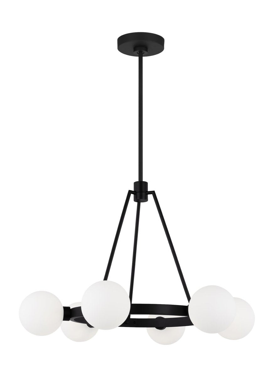 Chandelier Clybourn - Laiton satiné 21" by Visual Comfort Studio | Luminaires & cie