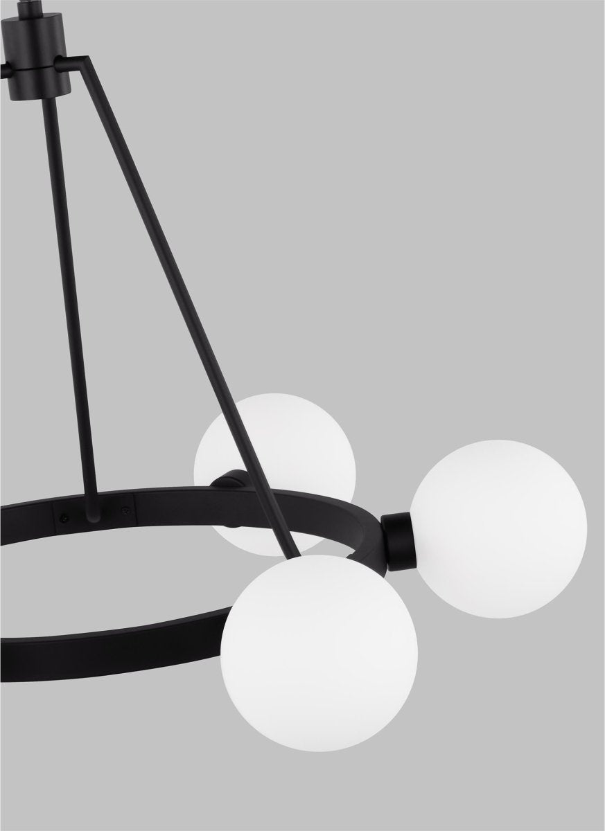 Chandelier Clybourn - Laiton satiné 21" by Visual Comfort Studio | Luminaires & cie