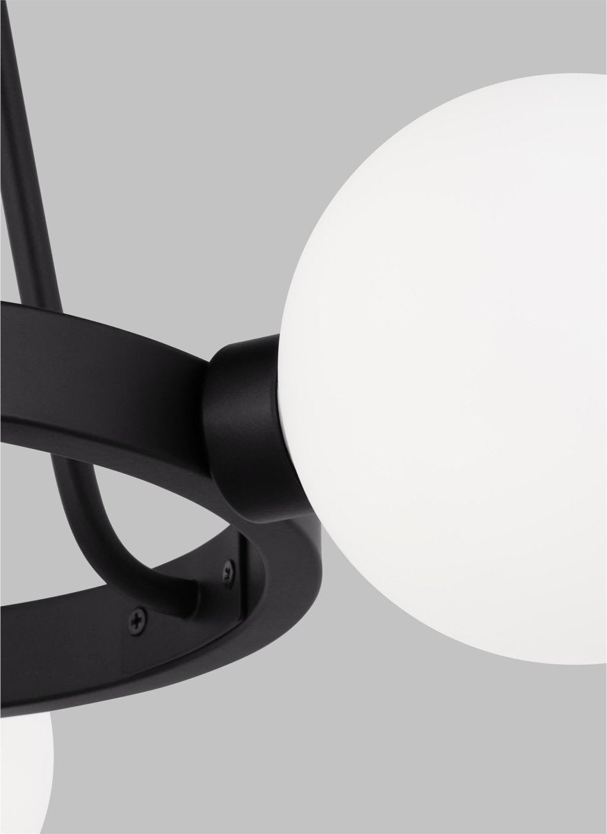 Chandelier Clybourn - Noir de minuit 26" by Visual Comfort Studio | Luminaires & cie