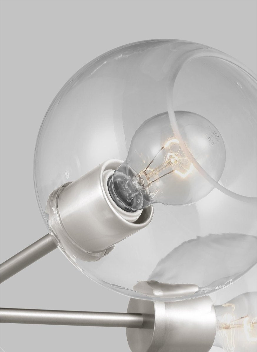 Chandelier Codyn - Nickel brossé 26" by Visual Comfort Studio | Luminaires & cie