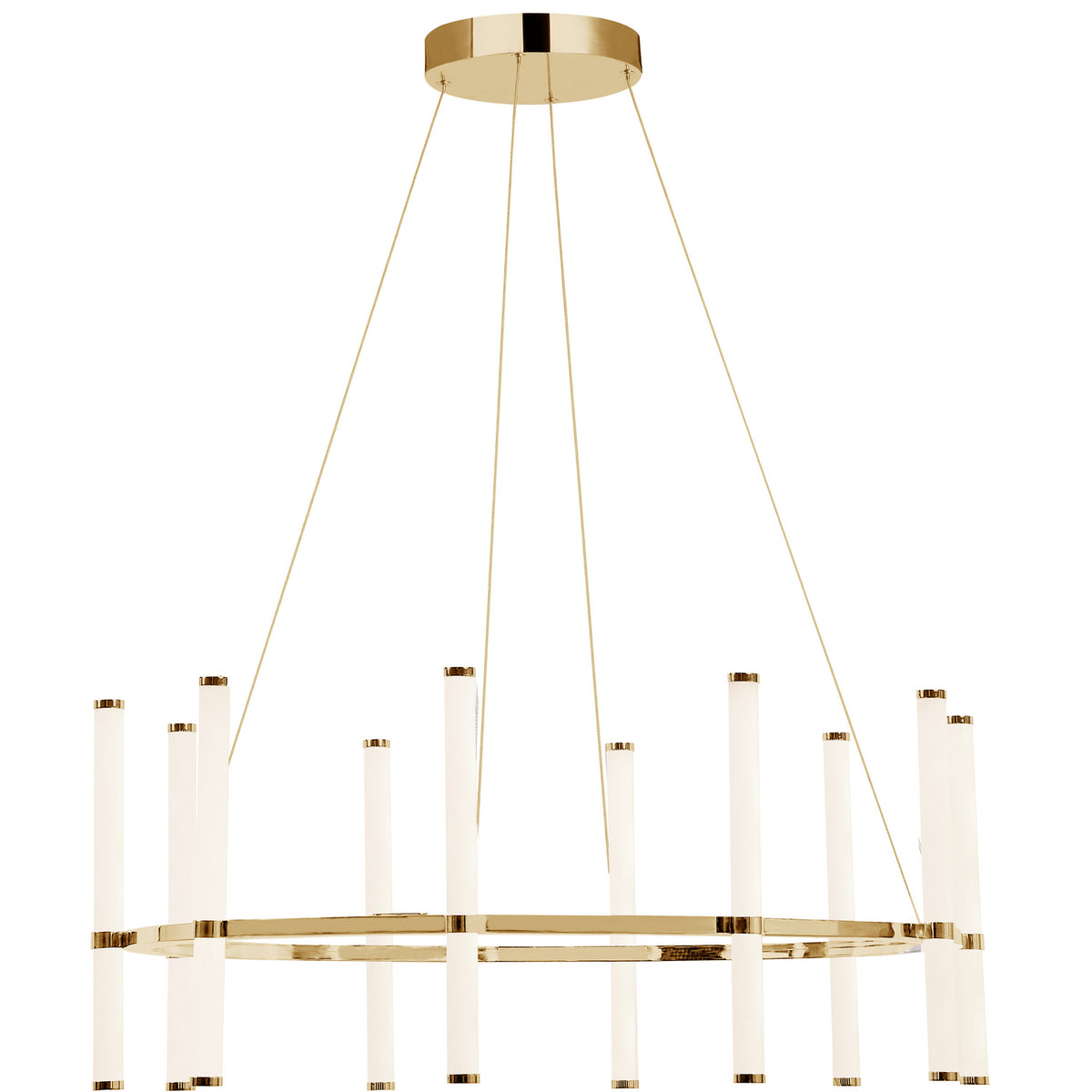 Lustre Corvette 32", Laiton vieilli – Dainolite