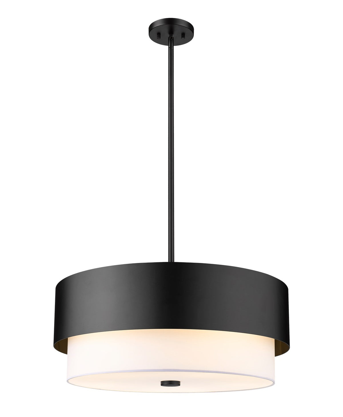 Suspension Counterpoint Noir mat, 24" – Z-Lite