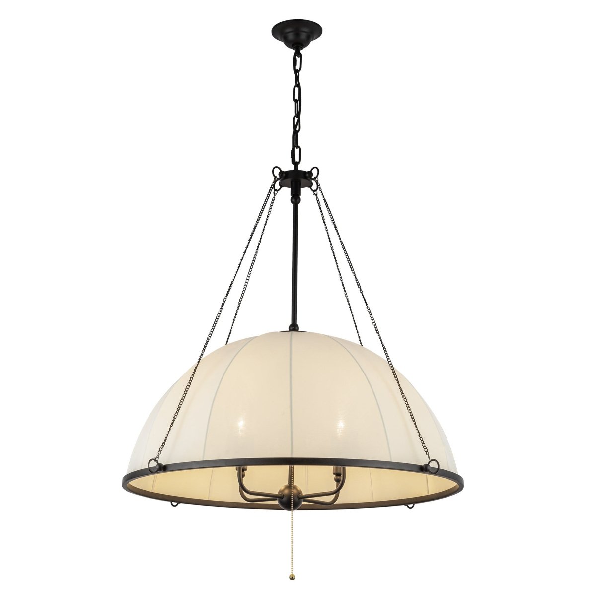 Chandelier Crosby - Noir mat by Alora Lighting | Luminaires & cie