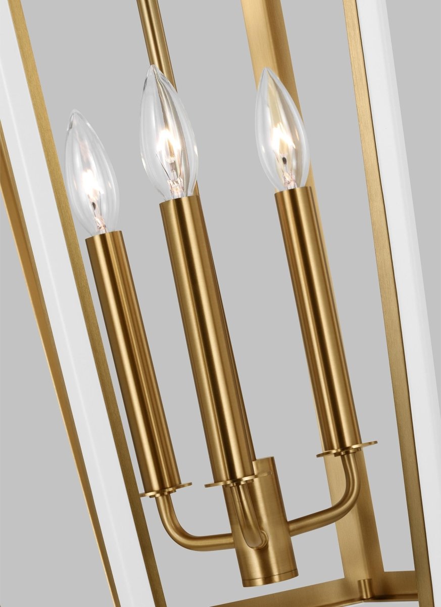 Chandelier Curt - Blanc mat 16" by Visual Comfort Studio | Luminaires & cie