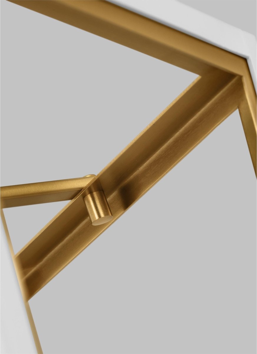 Chandelier Curt - Blanc mat 16" by Visual Comfort Studio | Luminaires & cie