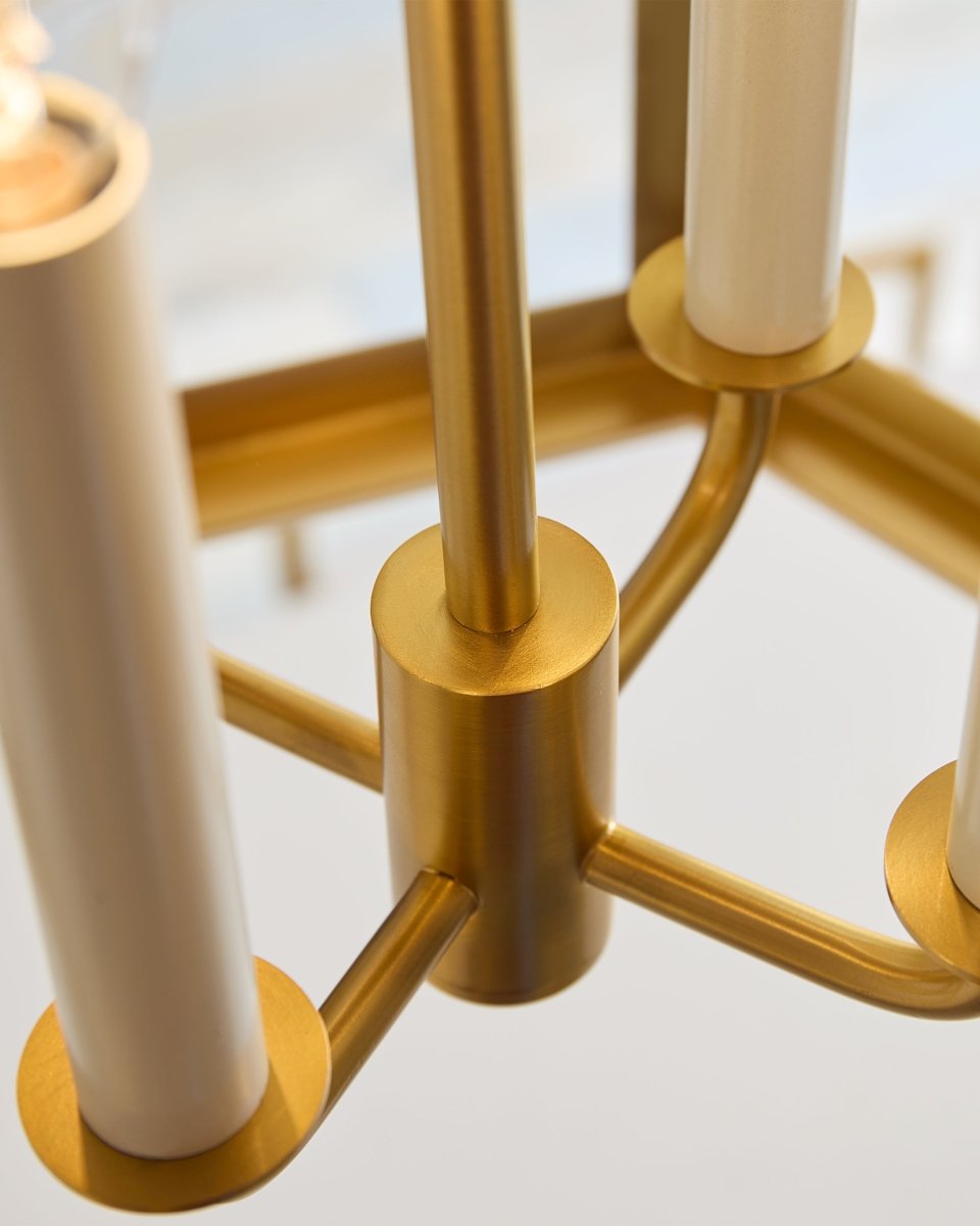 Chandelier Curt - Blanc mat 21 3/8" by Visual Comfort Studio | Luminaires & cie