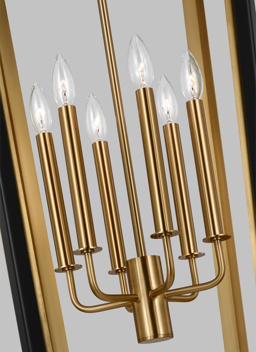 Chandelier Curt - Noir de minuit 26 5/8" by Visual Comfort Studio | Luminaires & cie