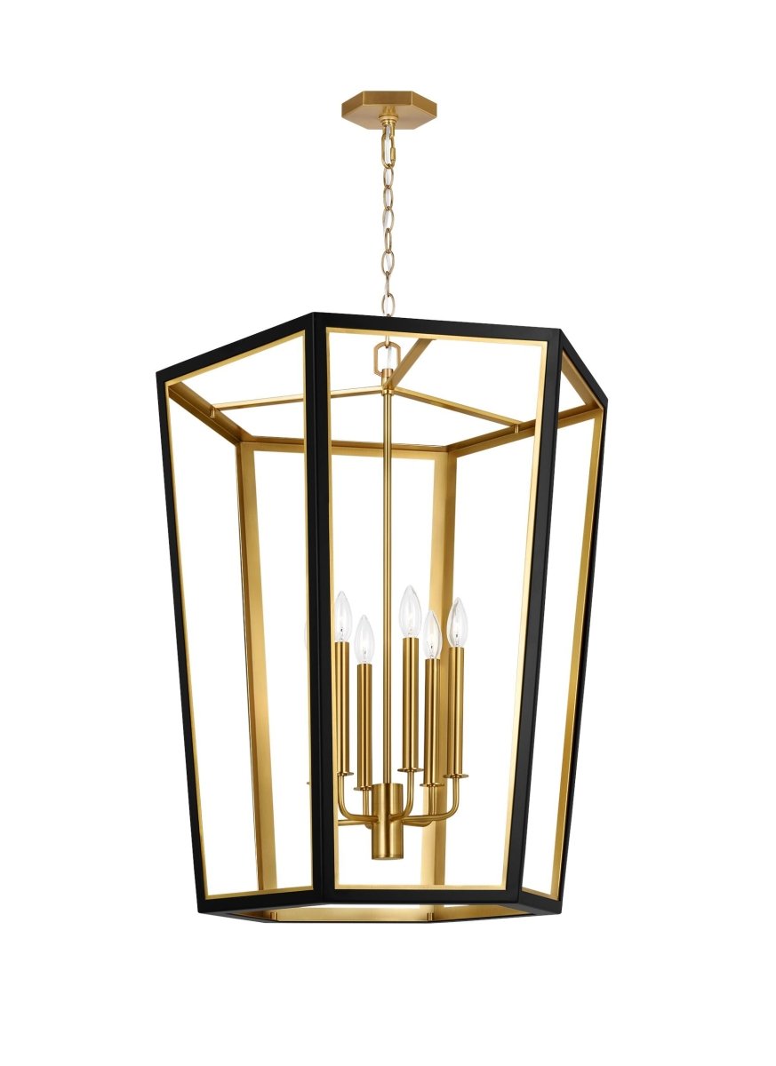Chandelier Curt - Noir de minuit 26 5/8" by Visual Comfort Studio | Luminaires & cie