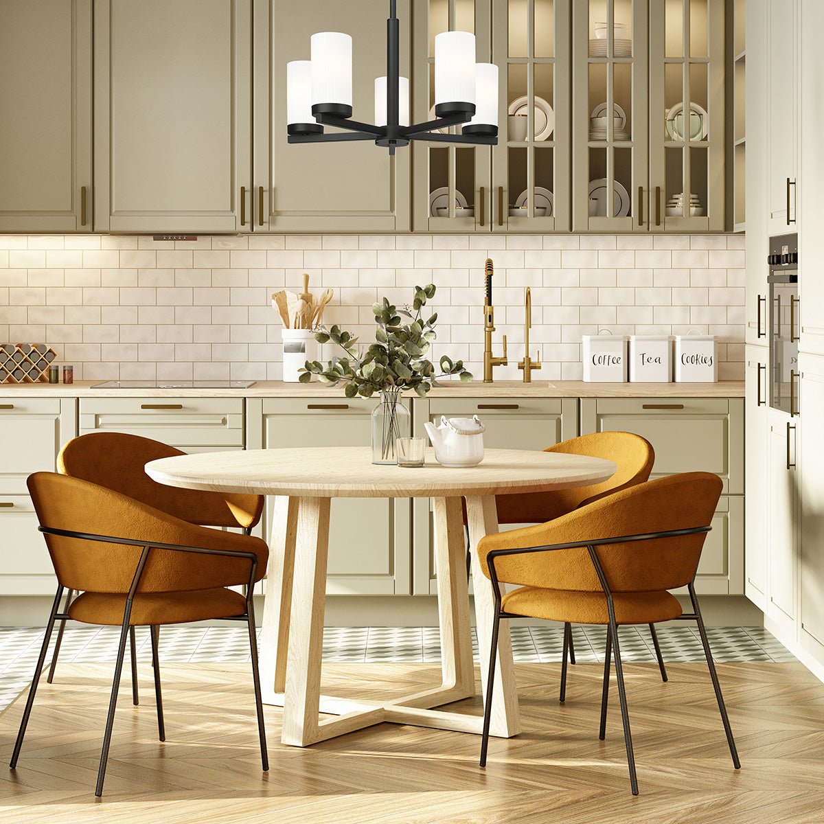 Chandelier Danica - Noir mat 19 1/2" by Z - Lite | Luminaires & cie