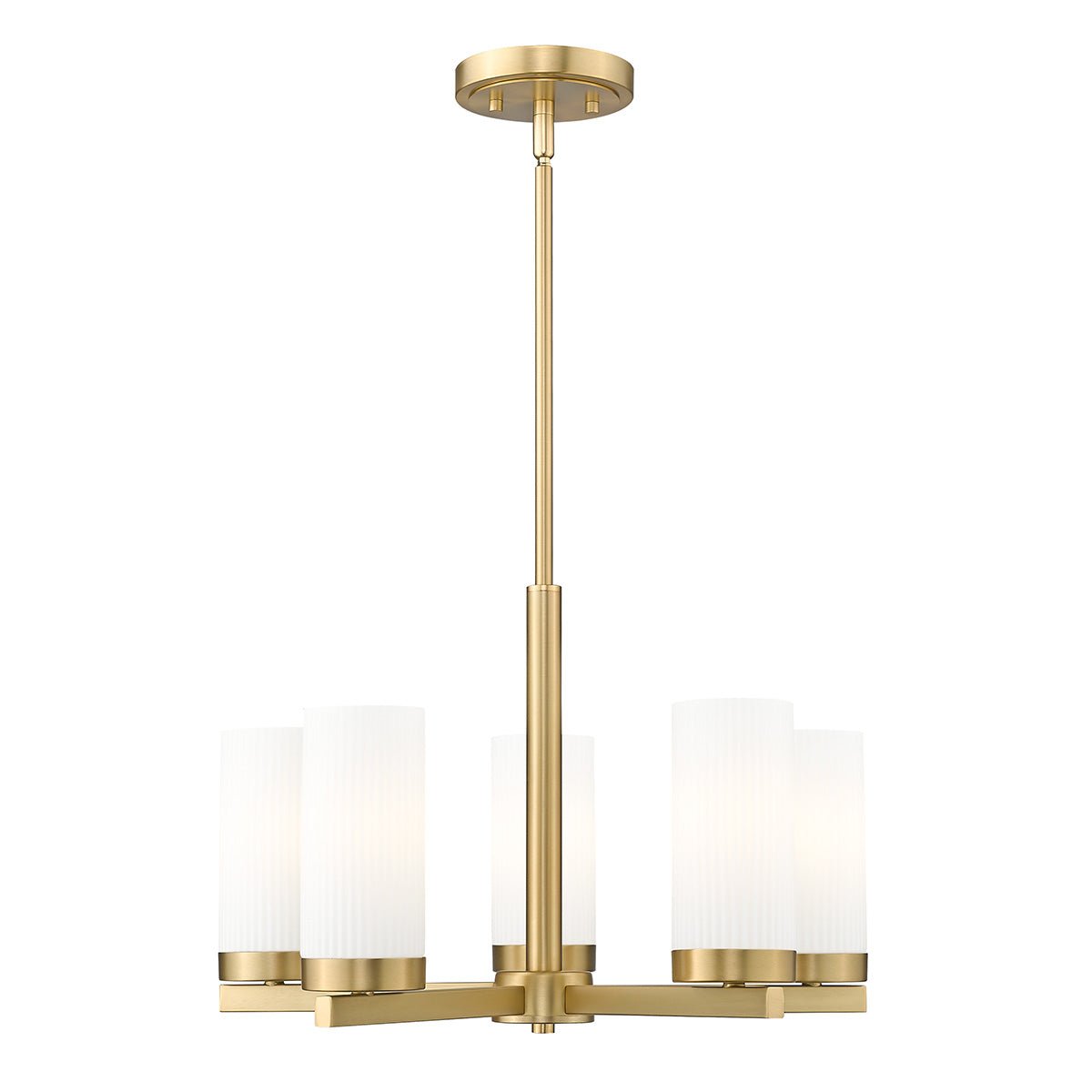 Chandelier Danica - Or moderne 19 1/2" by Z - Lite | Luminaires & cie