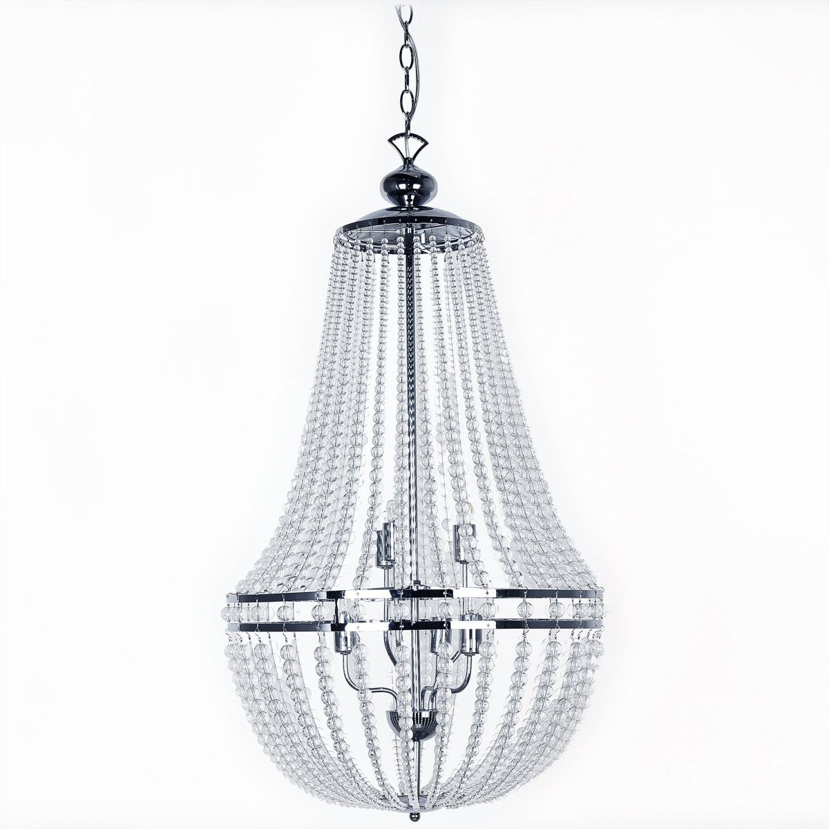 Chandelier Dawson - Clair by Dainolite | Luminaires & cie